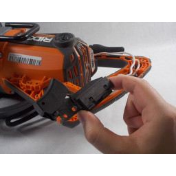 RIDGID R32104 Замена триггера